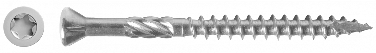 R-DSX-A2 Stainless steel decking screws