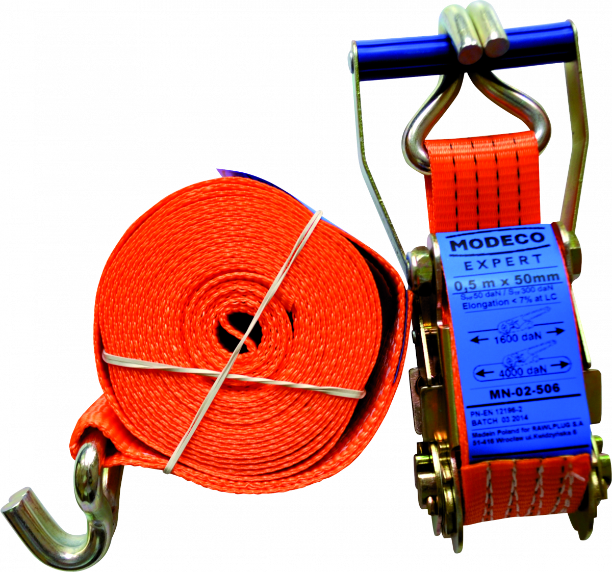 MN-02-50 Ratchet straps