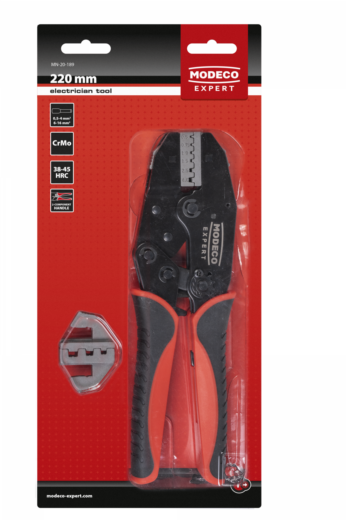 MN-20-189 Pliers for crimping ends