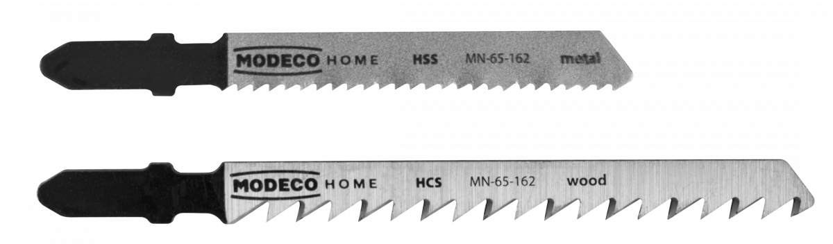 MN-65-162 T-shank jig saw blades HCS for metal and wood
