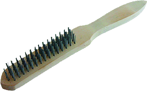 MN-69-01 Wire brush with wooden handle