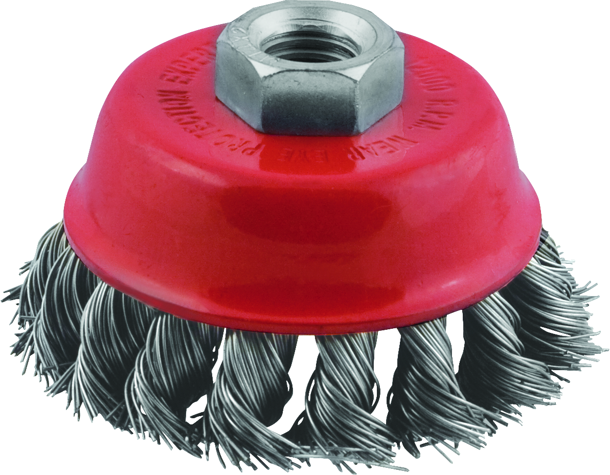 MN-69-13 Wire cup brushes for angle grinders