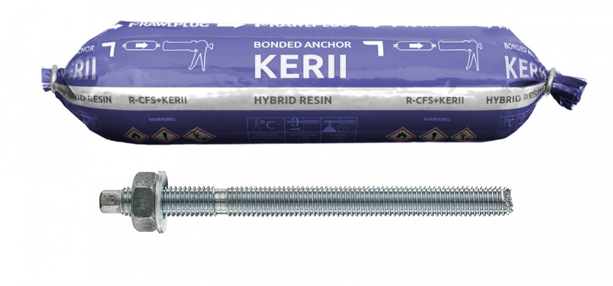 R-CFS+KERII Hybrid resin with Threaded Rods