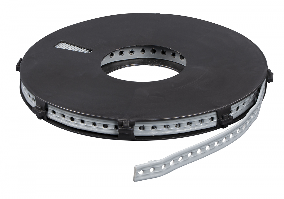 R-MTP-10M Perforated mounting tape, coated in plastic cover