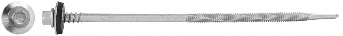 R-OCR-55/63 cinko plokštelėmis padengti savisriegiai varžtai, skirti sudėtinėms plokštėms, daugiausiai 12 mm