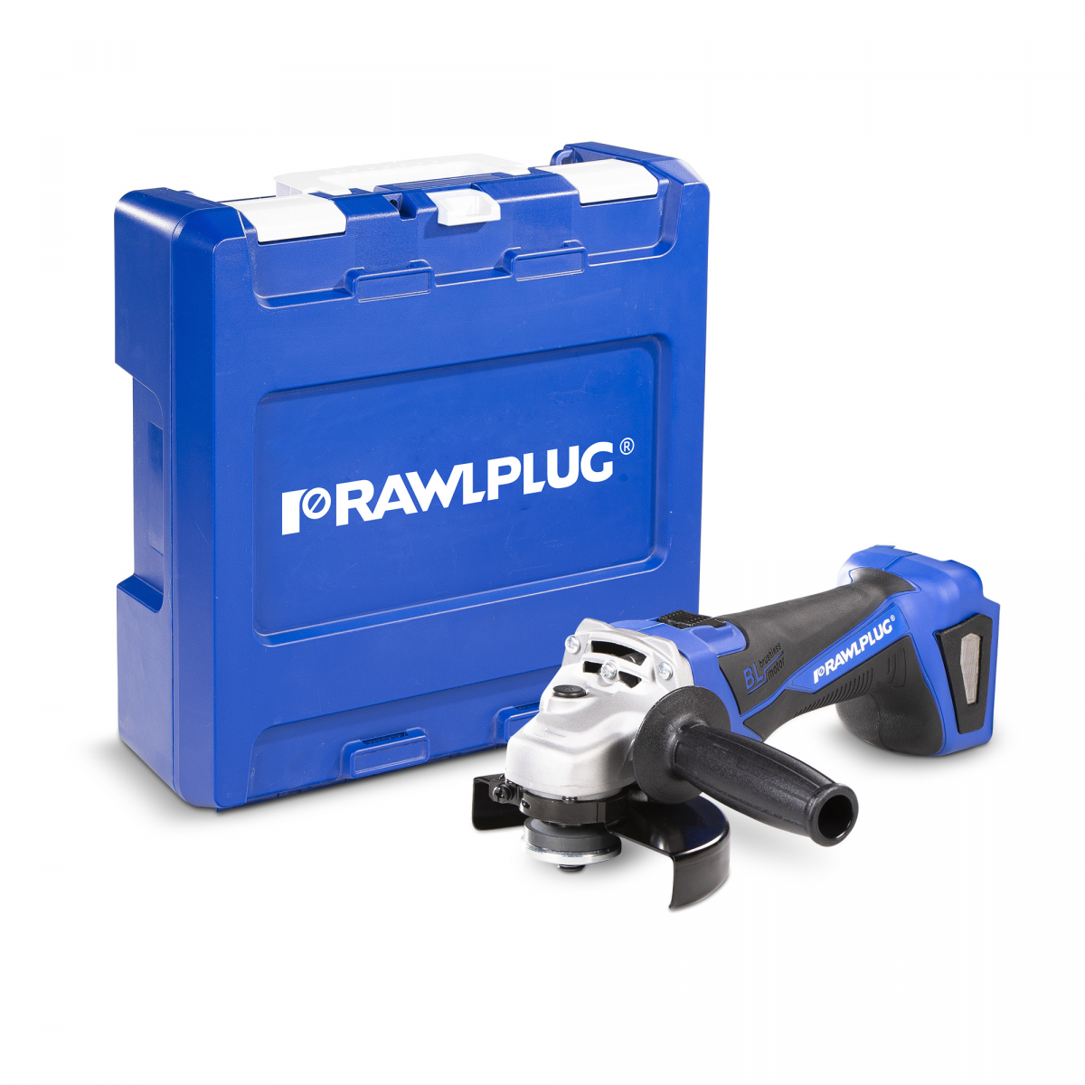 R-PAG18-PV-S Cordless RawlGrinder 18V 125mm bare tool, in a transport case
