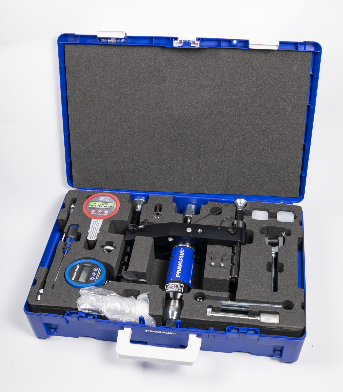 R-TK-D2050-050 Pull-out testers for anchors 50kN, accessories, RAWLCASE