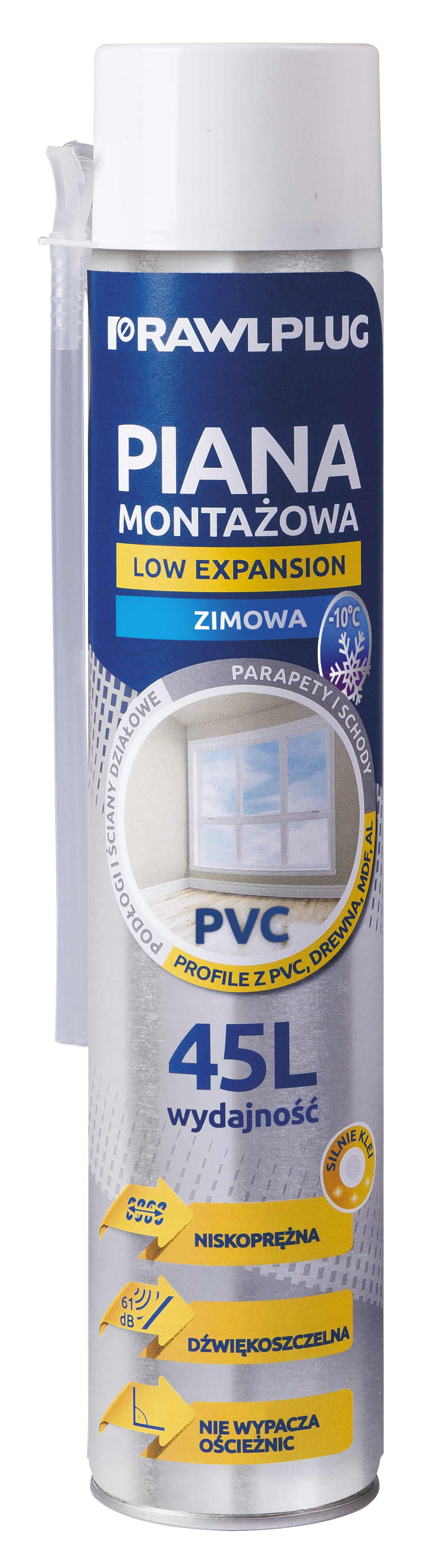 RPS-PVC-W Hand Held Polyurethane Foam for PVC - Winter version