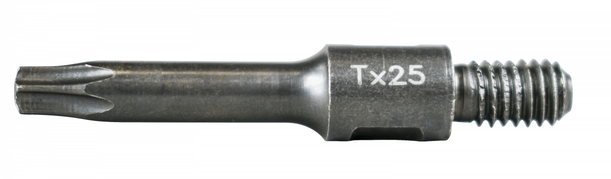 RT-TBIT-T25/M6 T25 bits med gänga M6
