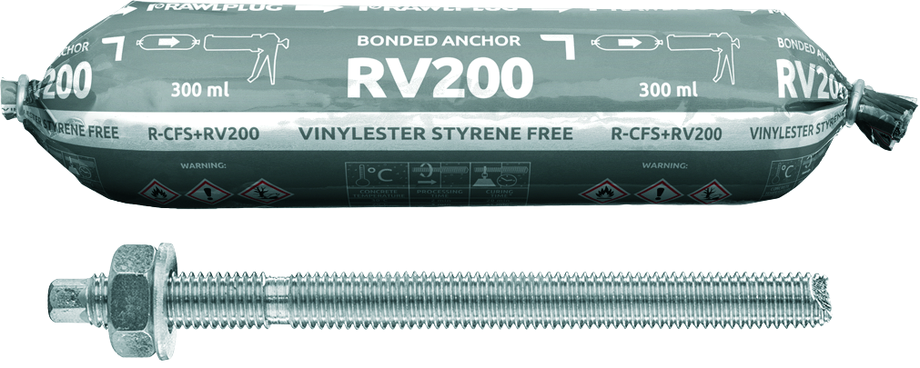 CFS+RV200 kotva chemická vinylesterová - závitová tyč
