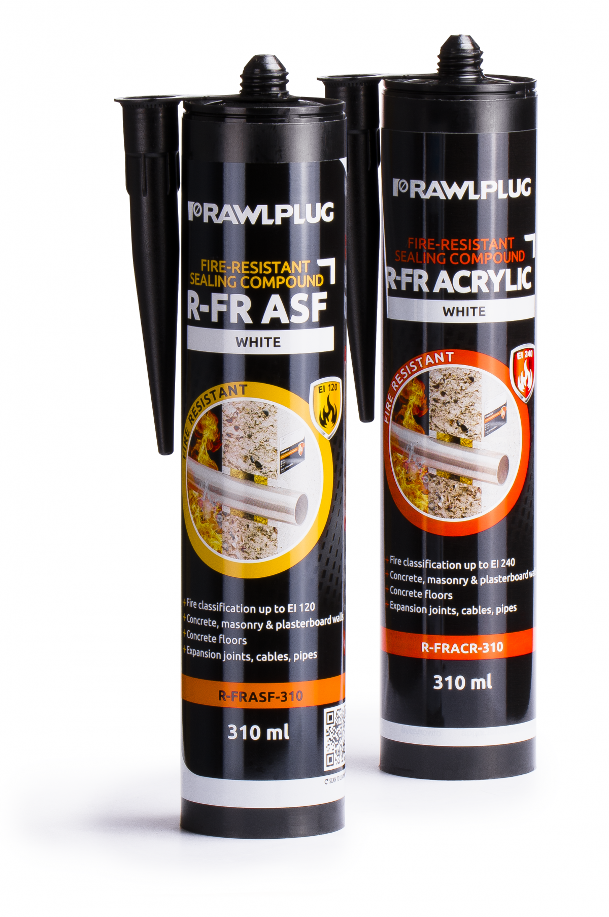 R-FRACR Firestop acrylic compound for sealing expansion joints