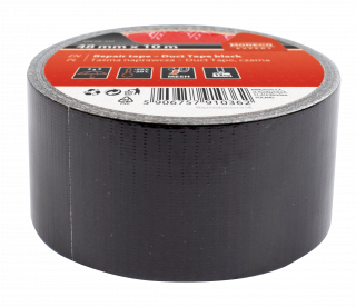 MN-05-340 Скотч універсальний чорний “Duct tape” 48 мм x 10 м