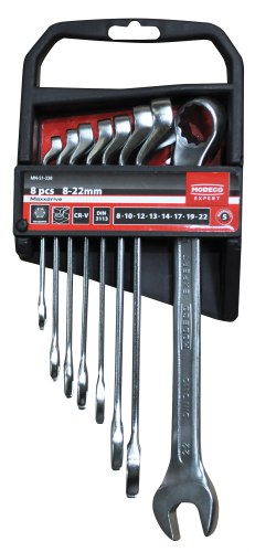 MN-51-338 Offset combination wrench set 8 pcs