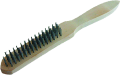 MN-69-01 Wire brush with wooden handle