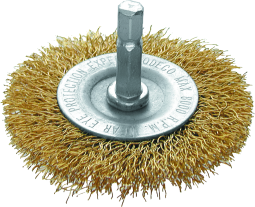 MN-69-1 Full-cable twisted brass-coated wire brushes