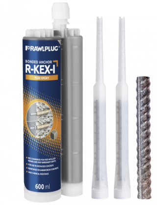 R-KEX-I PURE EXPOXY RESIN REBARS AS ANCHOR