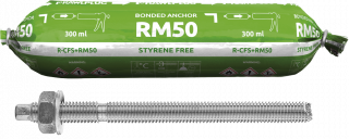 RM50 with Threaded Rods for Concrete (CFS+)